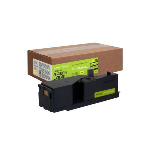 

Тонер-картридж Patron Xerox 106R01633 Green Label, Yellow (PN-01633YGL)