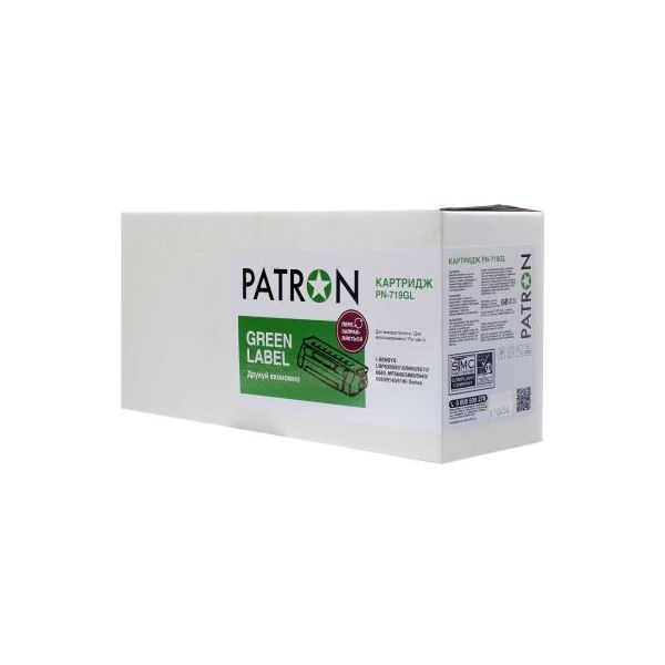 

Картридж PATRON CANON 719 GREEN Label (PN-719GL)