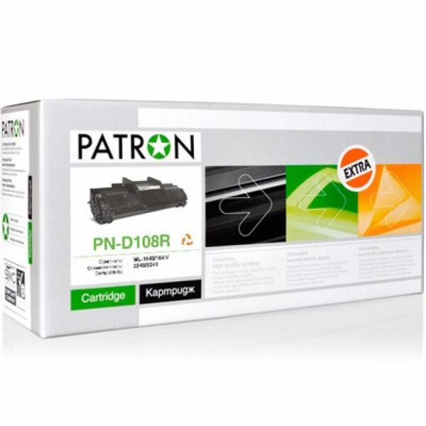 

Картридж PATRON SAMSUNG ML-1640(MLT-D108S)Extra (PN-D108R)