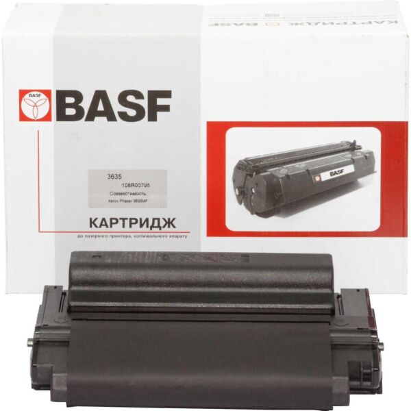 

Тонер-картридж BASF Xerox Ph 3635MF Black 108R00796 (KT-3635-108R00796)