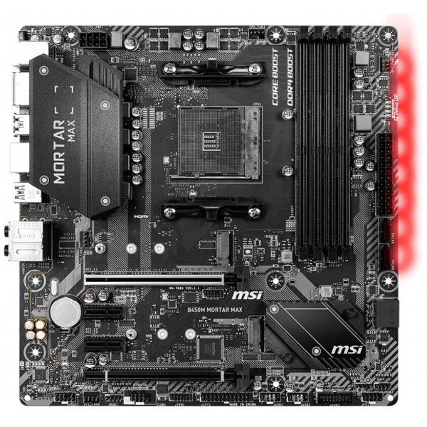 

Материнская плата MSI B450M Mortar Max Socket AM4