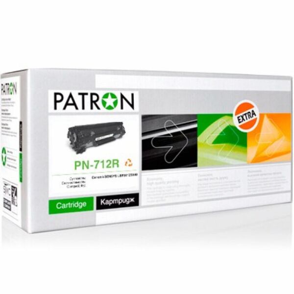 

Картридж PATRON CANON 712 Extra (PN-712R)