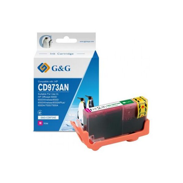 

Картридж G&G HP No.920XL OJ6000/6500/7000/7500 magenta (G&G-CD973AE)