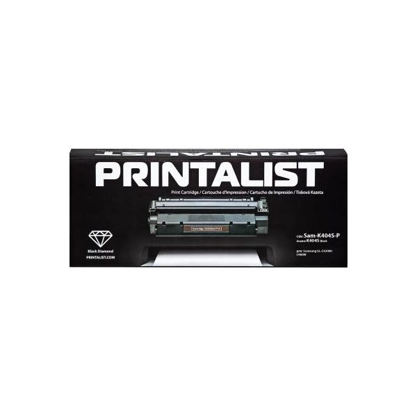 

Картридж PRINTALIST Samsung CLP-365/CLX-3305/3305FN, SU120A Black (Sam-K406S-PL)