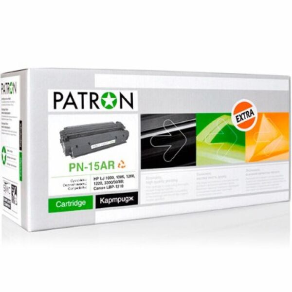 

Картридж PATRON HP LJ1200/1220/1000 Extra (PN-15AR)