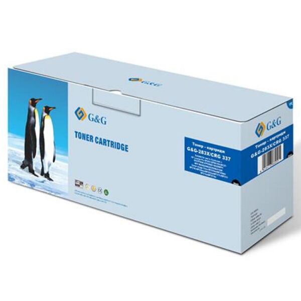 

Картридж G&G для HP LJ Pro M125/M127/Canon MF212w/ MF227dw Black (G&G-283X/CRG-737)