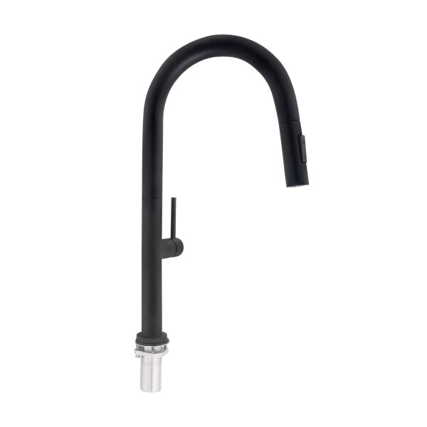 

Смеситель для кухни Qtap Lenicka 9138103UB с выдвижным изливом