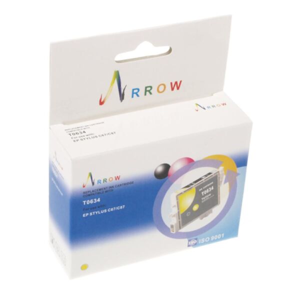 

Картридж Arrow Epson Stylus C67/CX3700/CX4700 Yellow (T0634)