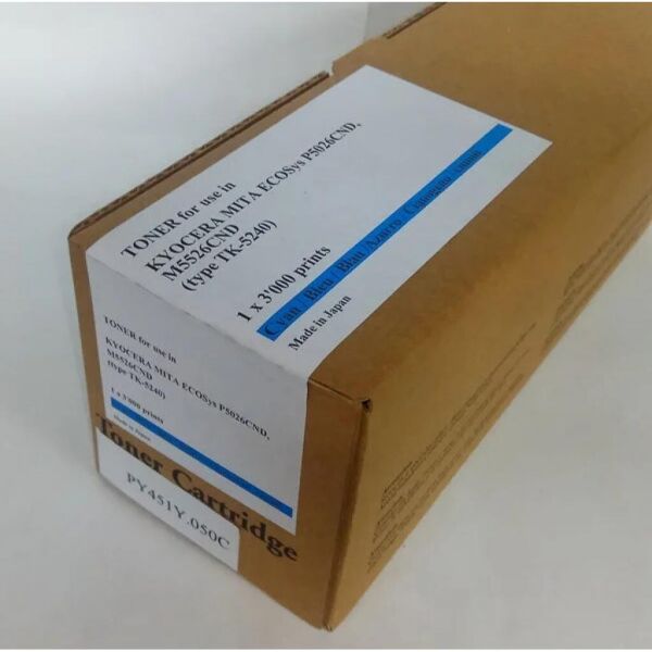 

Тонер-картридж Tomoegawa KYOCERA TK-5240C Cyan + chip (PY451Y.050C)