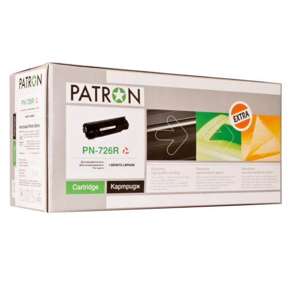 

Картридж PATRON CANON 726 Extra (PN-726R)
