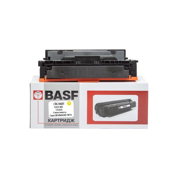 

Картридж BASF Canon 046H, 1251C002/CF412X Yellow (KT-046HY-U)