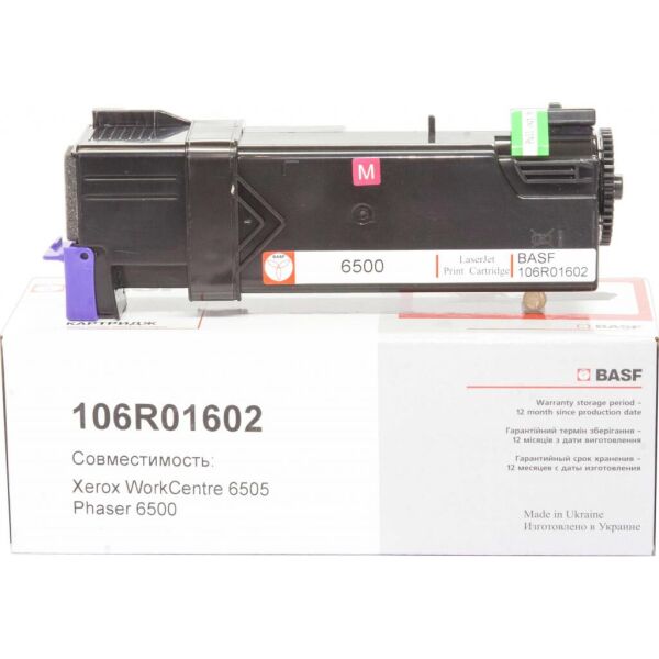 

Тонер-картридж BASF Xerox Ph 6500/WC6505 Magenta 106R01602 (KT-106R01602)