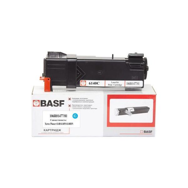 

Картридж BASF Xerox Phaser 6140/ 106R01481/106R01477 Cyan (KT-106R01477/81)