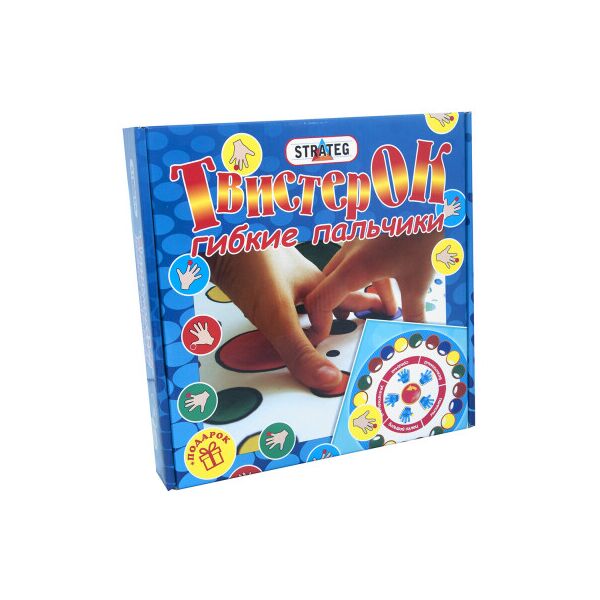 

Настольная игра Strateg Twister Ok Гибкие пальчики (730)