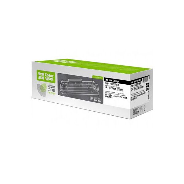 

Картридж ColorWay HP CF542X, CLJ M280/M281/M254 Yellow (CW-H203YMX)