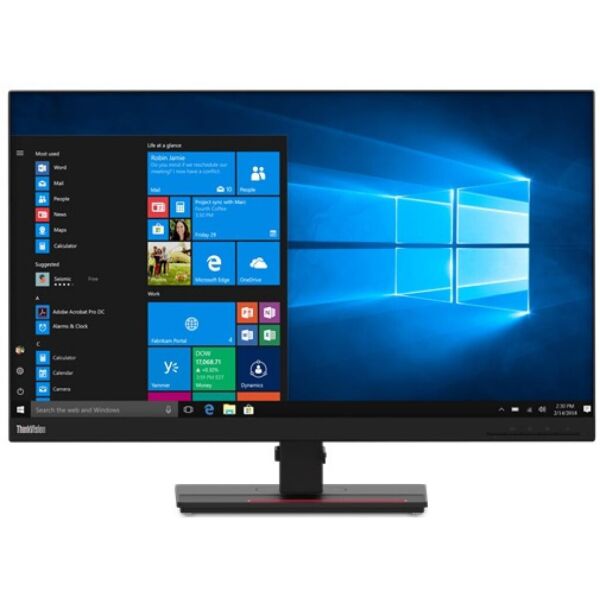 

Монитор Lenovo ThinkVision T27h-20 WQHD3.1*4,IPS,Pivot (61ECGAT2UA)