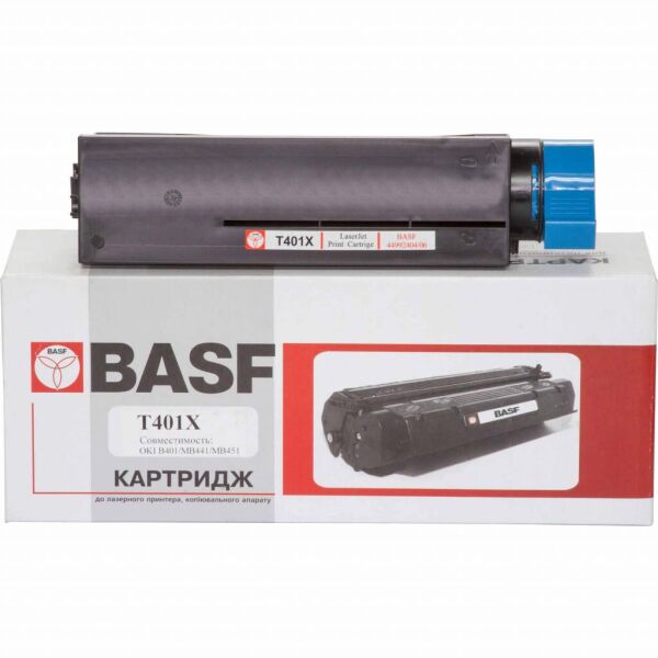 

Картридж BASF для OKI B401/MB441/MB451 аналог 44992404 Black (KT-B401-44992404)