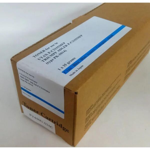 

Тонер-картридж Tomoegawa UTAX/TRIUMPF PK-5014C Cyan + chip (PY450U.035C)