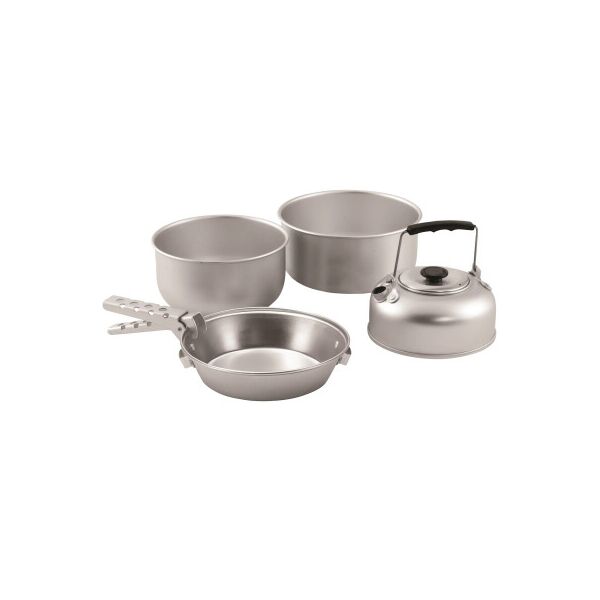 

Набор туристической посуды Easy Camp Adventure Cook Set L Silver (929030)