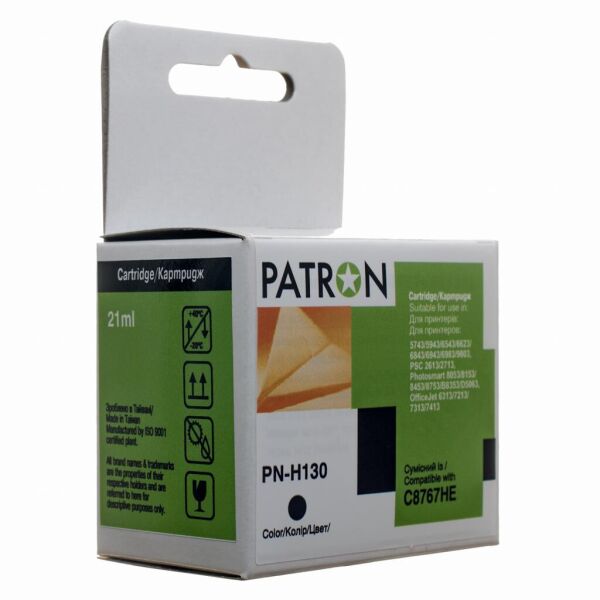 

Картридж PATRON HP DJ C8767HE BLACK (PN-130)