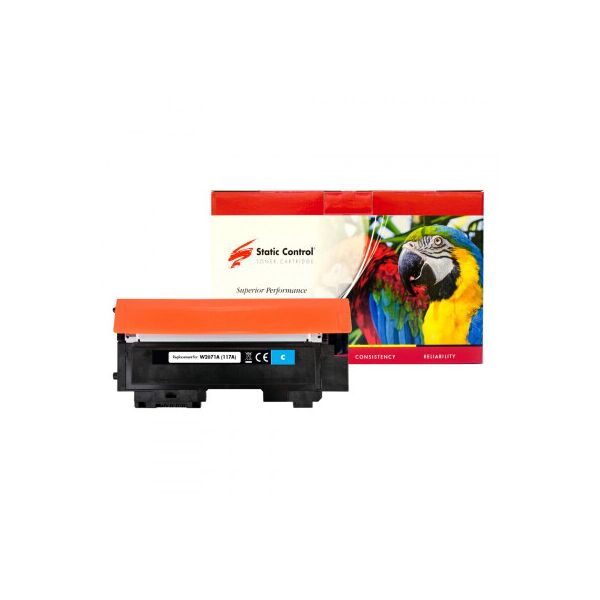 

Картридж Static Control HP W2071A (117A) cyan Parrot (002-01-S2071APB)