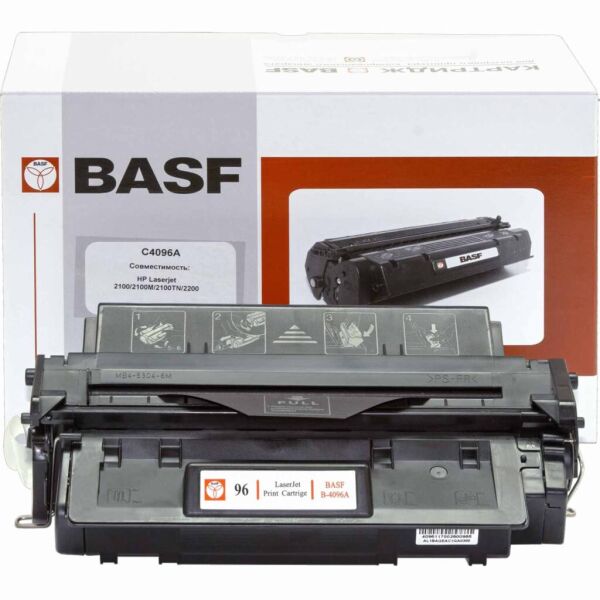 

Картридж BASF для HP LJ 2100/2200 аналог C4096A Black (KT-C4096A)