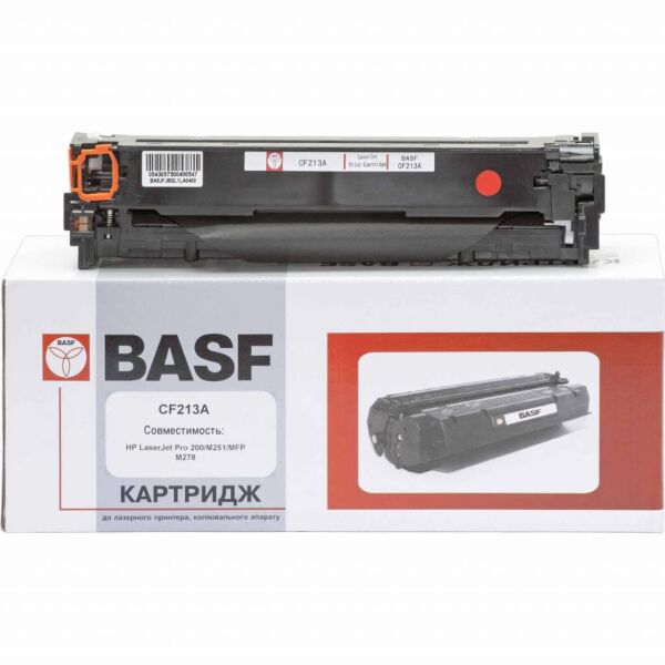 

Картридж BASF для HP CLJ M276n/M251n аналог CF213A Magenta (KT-CF213A)