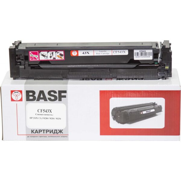 

Картридж BASF для HP CLJ M280/M281/M254 Х Magenta (KT-CF543Х)
