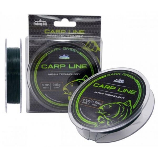 

Леска Fishing ROI Carp Line Dark Green 350м 0,331мм 13.60кг (152-6-331)