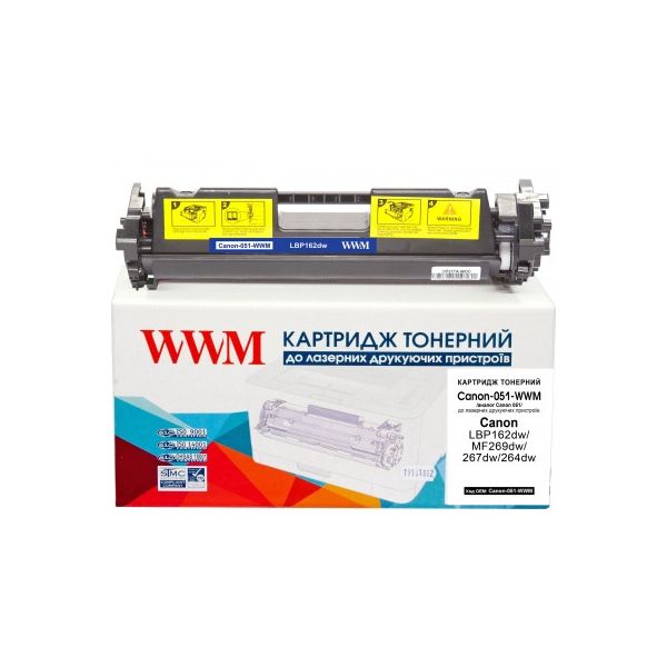 

Картридж WWM Canon LBP162dw/MF269dw/267dw/264dw (Canon-051-WWM)