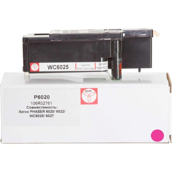 

Картридж BASF для Xerox Phaser 6020/6022/WC6025/6027 Magenta (KT-106R02761)