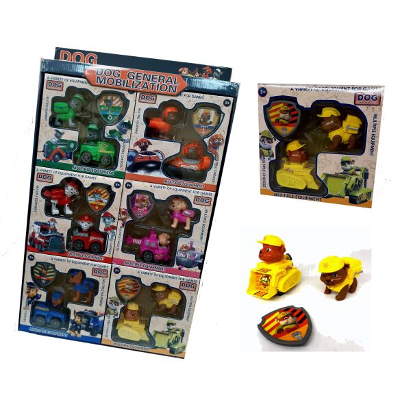 

Игровой набор PAW PATROL, 6 видов, в кор. 20*20*7см (84шт)