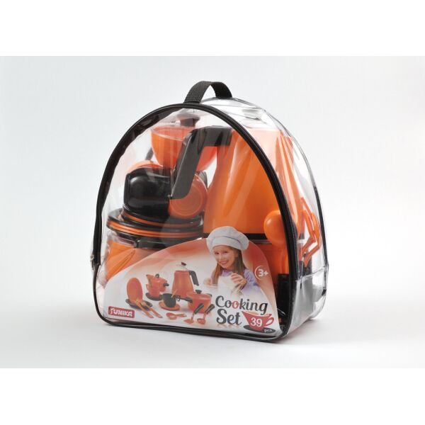 

Набор посуды "Cooking Set", 39 предметов, в сумке 28*26*10см, ТМ Юника, Украина