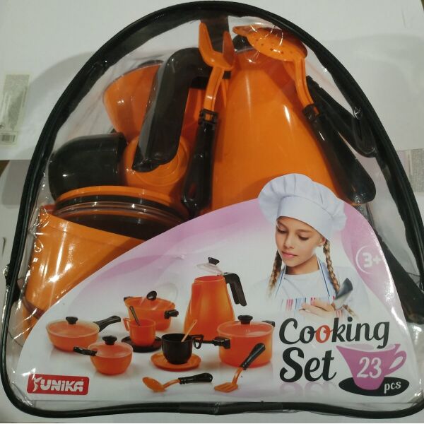 

Набор посуды "Cooking Set", 23 предмета, в сумке 26*26*13см, ТМ Юника, Украина (15шт)