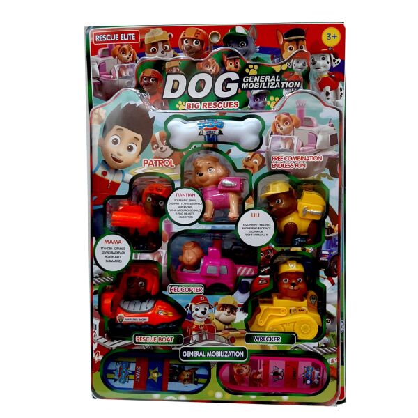 

Игровой набор PAW PATROL на планш. 46*32см (42шт)