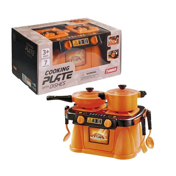 

Набор "Cooking Plate with Dishes" 7 предметов, оранжевый, в кор. 32*22*16см