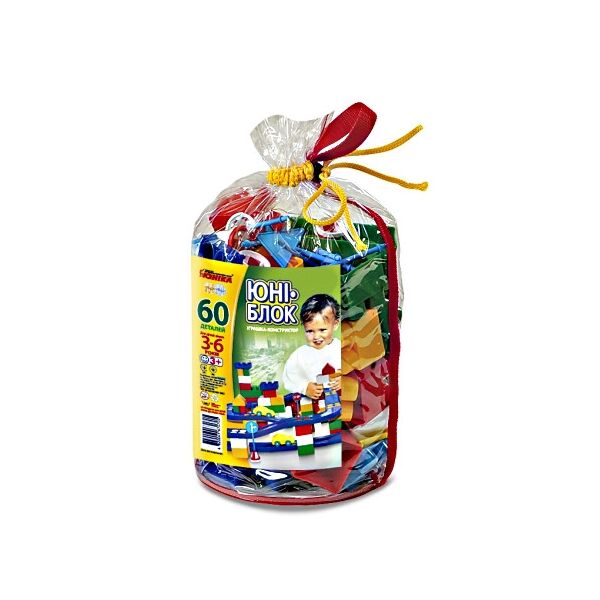 

Конструктор Юни-блок-60» 60 деталей(0101)