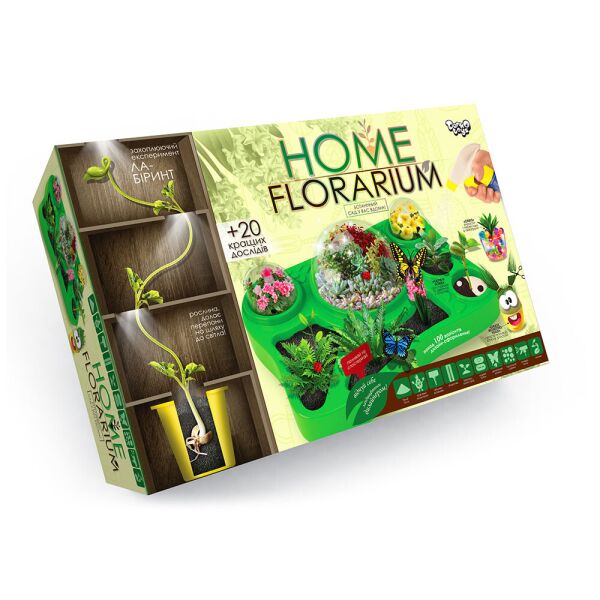 

Набор для выращивания растений HOME FLORARIUM, укр(HFL-01-01U)