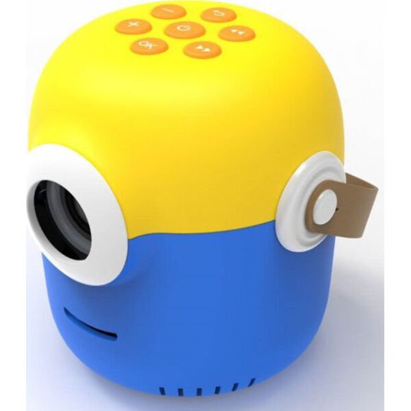 

Проектор портативный детский Minion, желто-синий