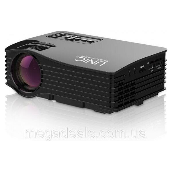 

Проектор портативный мультимедийный LCD UNIC JSQ-UC36 WIFI Original, Black
