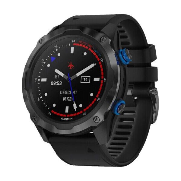 

Garmin Descent Mk2i Titanium Carbon Gray DLC with Black Band (010-02132-01/11)