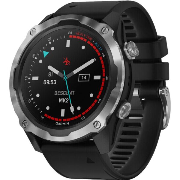 

Garmin Descent Mk2 Stainless Steel with Black Band (010-02132-00/10)