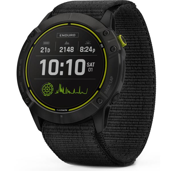 

Garmin Enduro Carbon Gray Titanium with Black UltraFit Nylon Strap (010-02408-01/11)