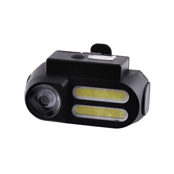 

Велосипедный фонарь BL-611 (1LM+2COB), micro USB, сменный аккумулятор 18650