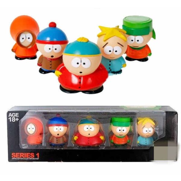 

Южный парк набор из 5 фигурок в блистере south park figures