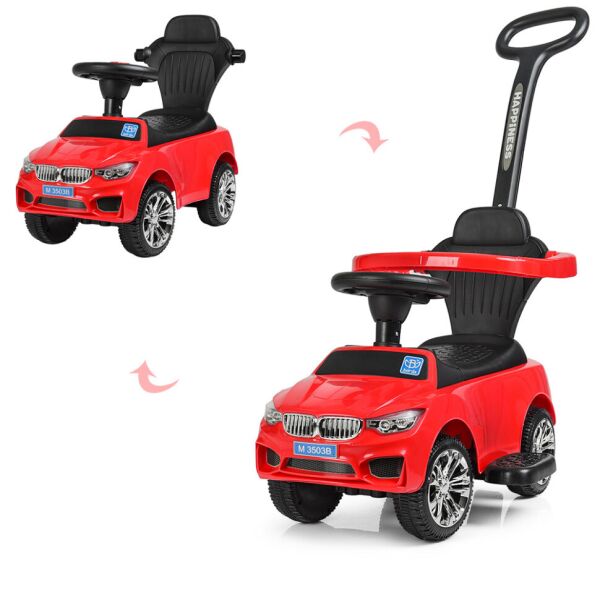 

Каталка-толокар Bambi M 3503B(MP3)-3 Красный 2 в 1