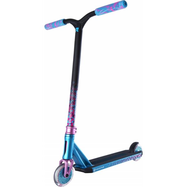 

Трюковой самокат Root Industries Invictus 2 Teal/Pink 110 мм (se4444)