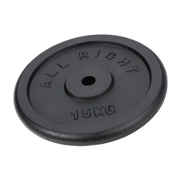 

Вагова плита Allright 15kg - чорна