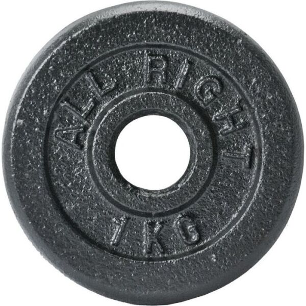 

Вагова плита Allright 1kg - чорна