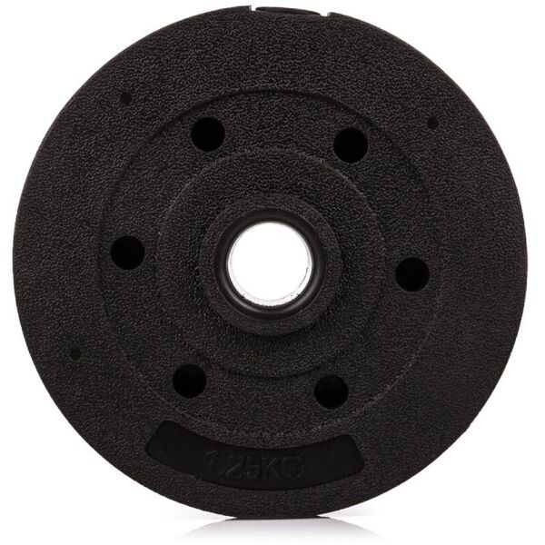 

Вагова плита Eb Fit 1,25 kg 28 mm - чорна
